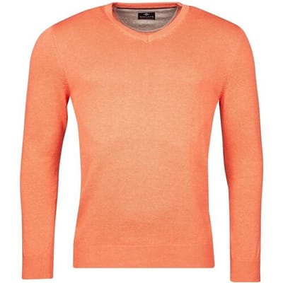 Baileys Trui V-Neck Pullover Single Knit Light Coral / male