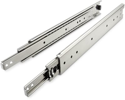 Junker 1 paar volledig uittrekbare ladegeleiders KV1-70-H51-L250-NF lengte 250 mm lade uittrekbaar tot 70 kg