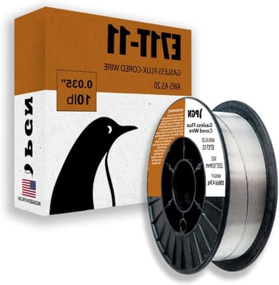 Lasdraad MIG - Zacht staal - Metaalverbindingen maken - E71T-11 flux-cored - 09 mm 45 kg - Grijs