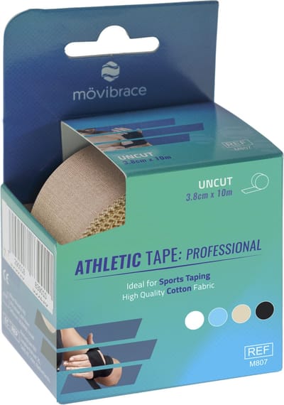 Mövibrace - Sporttape - Niet-Elastisch - Stevige Fixatie - Beige
