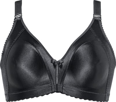 Naturana - Minimizer bh met glanzend patroon - 5063 - Zwart - 100C