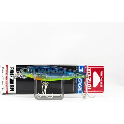 Yo Zuri Duel 3D Inshore Fingerling 70SP Leurre à suspendre R1409-MDG (5501) black