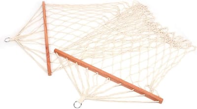Draagbare Hangmat Schommel - Mesh Hangmat Buiten - Ontspanning in de Tuin - Ademend Mesh Ontwerp - 120 kg Belasting
