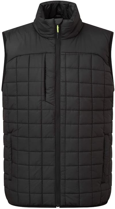 Portwest PW3 Square Baffle Bodywarmer PW339 - Zwart - M