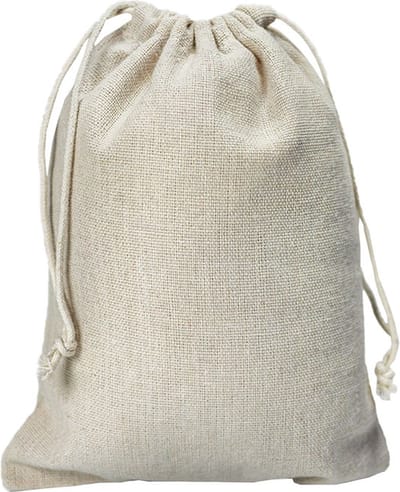 Shingyo Linnen zakje (PE) diversen maten - Product Maat: 15x20cm / Product Hoeveelheid: 100 st.