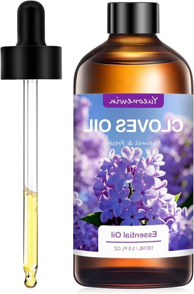 Pure Kruidnagelolie 100ml - Essentiële Olie voor Diffusers, Massage, Zeep en Kaarsen - Perfect voor Creatieve Projecten en Cadeaus