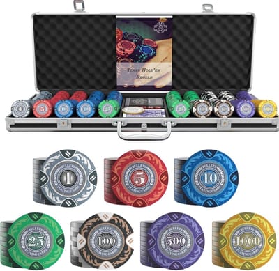 Lexium Pokerset - Pokersets - Poker set - Pokerkoffer - Pokerchips - Poker koffer - Poker fiches