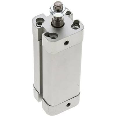 ISO 21287 Compacte Dubbelwerkende Cilinder 20-60mm - Magnetisch - Mannelijke Stang
