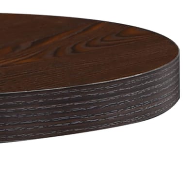vidaXL - Bistrotafel - 40 - cm - MDF - donkerbruin