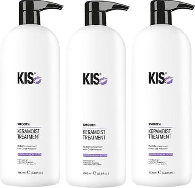 KIS - Kappers KeraMoist Treatment - voordeelverpakking - 6 x 1000 ml - Conditioner