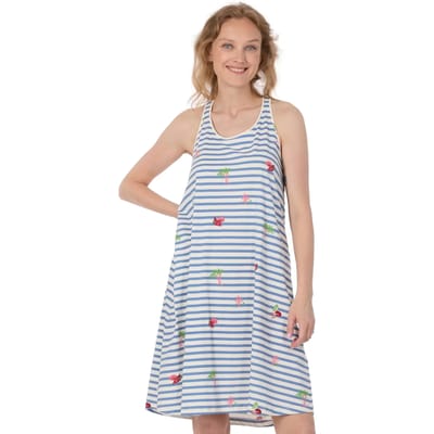 Mouwloze damesjurk Ragwear Nairay Stripes