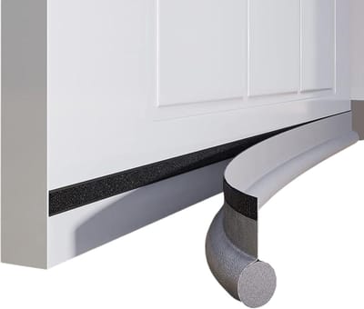 Livano Tochtstrip - Tochthond - Windstopper - Deurborstel - Tochtband - Tochtstopper - Tochtkussen - Kussen Voor Deur - Draft Stopper - Grijs