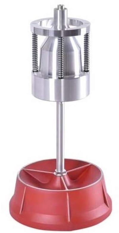 Bandenbalancer - Draagbare Hubs - Stalen/Plastic Constructie - Geschikt voor Auto's/Lichte Vrachtwagens - Bubble Level - Gewicht 3350g - Wielbalancer