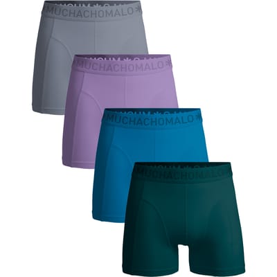 Muchachomalo Boxershort Heren – 4 Pack – 95% Katoen – Heren Ondergoed – Kleding – Stevig Ondergoed – Onderbroeken Heren