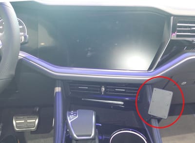 Brodit ProClip houder geschikt voor Volkswagen Touareg 2024 - Angled mount