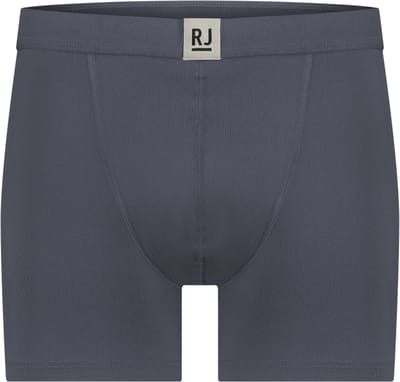 RJ Bodywear Pure Color Heren Boxershort Grijs S