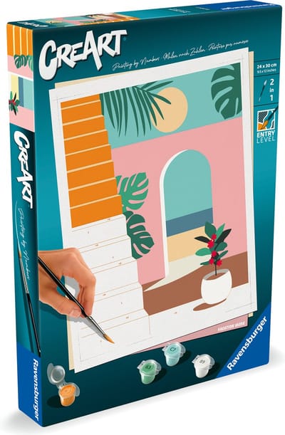 Ravensburger - Vacation Mode - Schilderen op Nummer - Vanaf 12 jaar