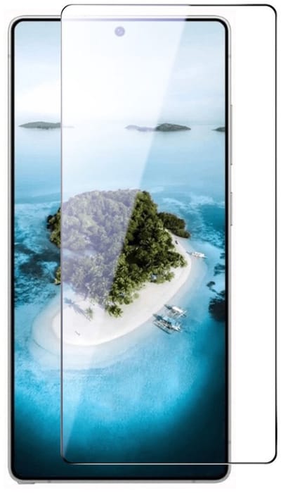 Coverup Screen Protector - Geschikt voor Samsung Galaxy S26 Ultra Screen Protector - Coverup Full-Cover Tempered Glass - Fingerprint Unlock - Zwart