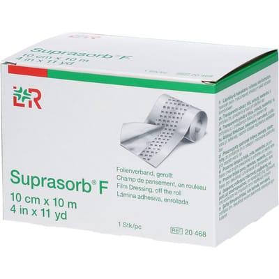 Suprasorb® F Folie-Verband Niet-Steriel 10 cm x m 20468 1 Pleister