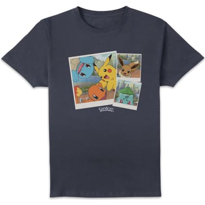 Pokémon Walking Along The Waterfront Unisex T-Shirt - Navy - S
