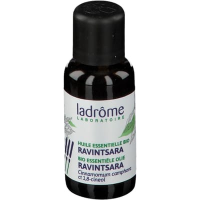 Ladrôme Ravintsara Etherische Olie (Cinnamomum Camphora ct 1,8-cineol) Organisch 30 ml