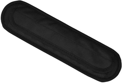 Schouderkussen - Draaggemak Pad - Draagcomfort Verbeteren - Ademend Nylon - 30 x 8 cm - Zwart