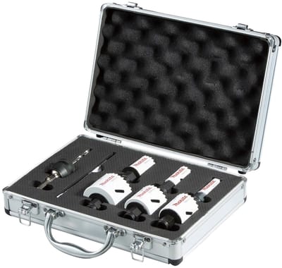 Makita E-12310 Gatenzaagset 8-delig 16 mm, 20 mm, 25 mm, 32 mm, 40 mm, 51 mm 1 set(s)