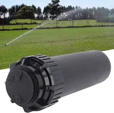 Telescopische Sprinkler voor Gazonirrigatie, Instelbaar tot 40°, Ideaal voor Tuin en Buitenruimte