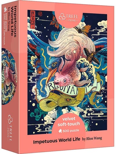 Trefl puzzel 500 stukjes dieren - Impetuous World Life FSC Mix 70%.