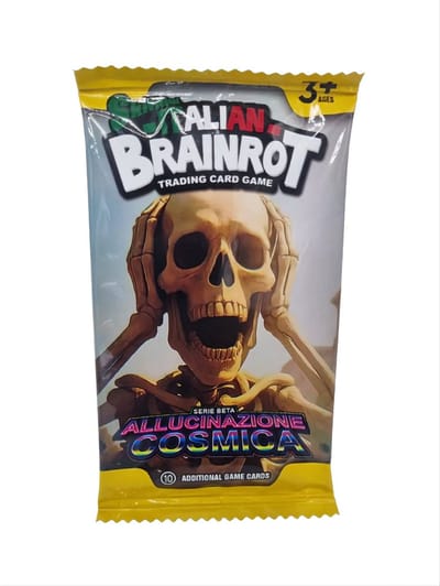 Happy Trendz® Italian Brainrot Spaar Kaarten – 4× Pack (40 cards) – Verzamelkaarten – TikTok Trend – Kids & Collectors