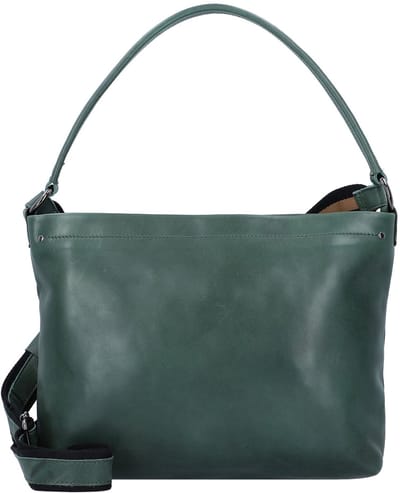 HAROLD'S Leren Schoudertas Caugio Shoulderbag Blue Blauwgrijs