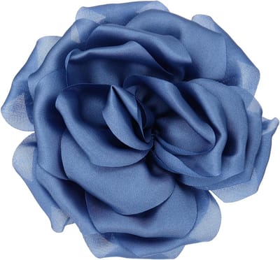 Zijde Satijn Bloem Broche Pin, Grote Pioen Bloemen Revers Pin