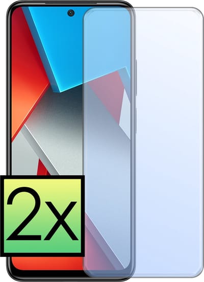 Screenprotector - 2 Stuks - Geschikt voor Xiaomi Poco X4 Pro 5G - Extra Sterk - Beschermglas - Gehard Glas - Tempered Glass - Screen Protector - Bescherm Cover
