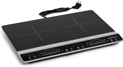 Draagbare Dubbele Inductiekookplaat - 2 Zones, 3100W, Touch Bediening, Timer & Kinderslot