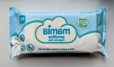 Babydoekjes Sensitive - Zachte Doekjes - Baby Verzorging - Hypoallergeen Geurvrij - 384 Stuks - Wit