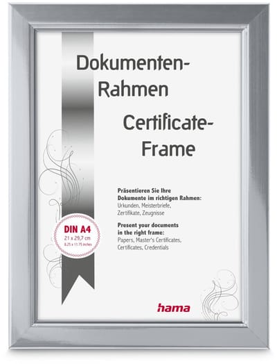 Hama Fotolijst - Chill - 21 x 29,7 cm - Zilver