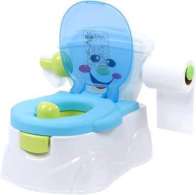 Kindertoilet Potje Trainingszitting voor Peuters en Baby's 6 Maanden tot 5 Jaar Blauw