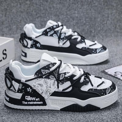 Nieuwe Heren Hardloop Wandelschoenen voor Heren Skateboard Ademend Lichtgewicht Ademend Gevulkaniseerd Casual Sneakers Schoenen 39