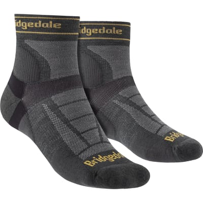 Bridgedale - Heren Hardloop Ultralichte Merino Sport Sokken - Gunmetal