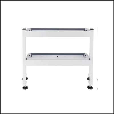Bureauplank Met Klem 2 Laags - Opbergrek Voor Bureau - Verstelbare Clip-On Organizer - Ruimtebesparend Design - Wit