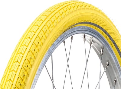 AMIGO Ortem Toro buitenband - Fietsband 24 inch - ETRTO 47-507 - Met reflectie - Geel