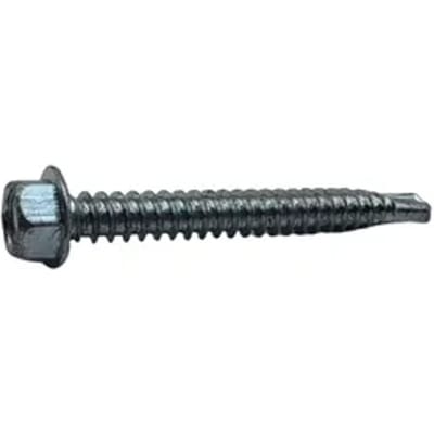 Sencys Plaatschroef Zelfborende Schroef Verzinkt Zeskantkop - 5,5x50mm - 10 Stuks