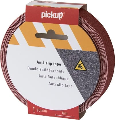 Pickup antislip tape rood - 6 m x 2,5 cm
