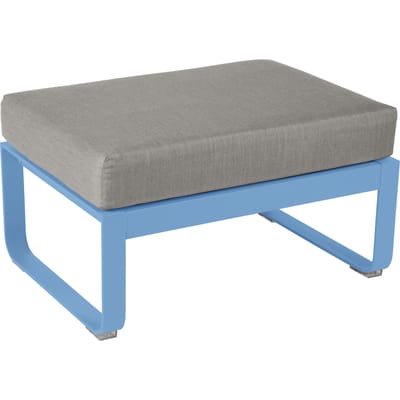 Fermob Gestoffeerde kruk BELLEVIE - E1 Maya blauw - B8 taupegrijs
