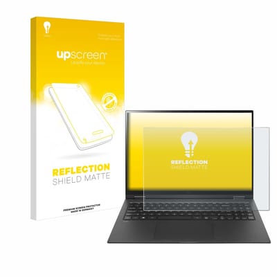 upscreen - Screenprotector voor LG gram 16'' 2-in-1 Touch - Folie Beschermfolie anti glare matte
