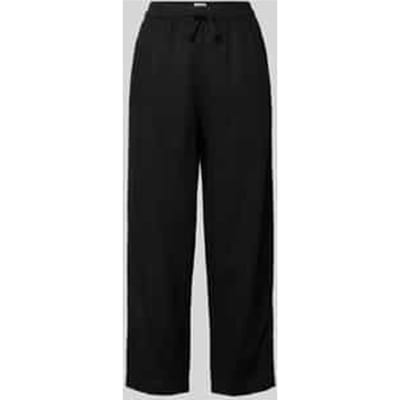 Linnen broek met steekzakken model 'LINNO'