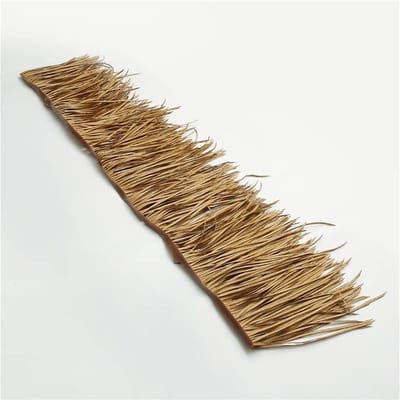 Rieten Dakbedekking - Stro Decoratie - Tropische Sfeer - Realistisch Uiterlijk - 0.5x1m Rol - Geel