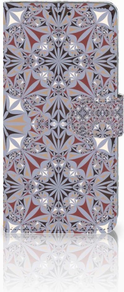 Huawei P30 Pro Bookcase Flower Tiles