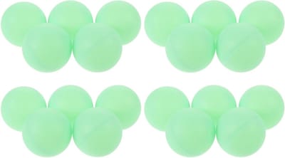 Tafeltennisballen - Pingpongballen - Nachtelijke Spellen - Lichtgevend in Donker - 20 Stuks - Wit