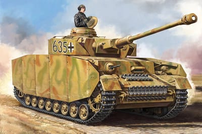 HobbyBoss Modelbouwpakket Militaire voertuigen - 84841 Duitse Pzkpfw IV Ausf.H middelgrote tank Plastic - 1:48 - Modelbouw